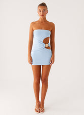 So Iconic Mini Dress - Blue